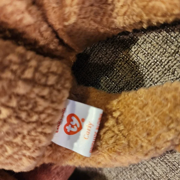 Lot of 4 TY Beanie Babies - Bears (Decade, Curly, Teddy, & Dazzler) 3 w/ Tags - Picture 5 of 15